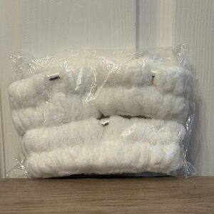 Spa Headband and 2 Wrist Wash Bands Makeup NEW